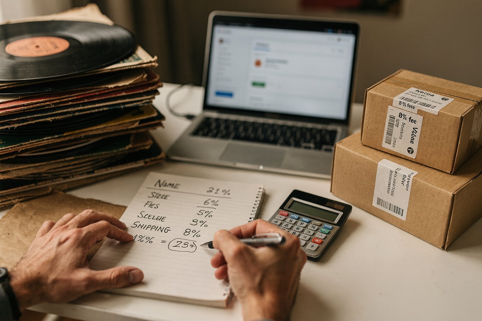 Discogs Seller Fees Explained (With Real Net Profit Examples)