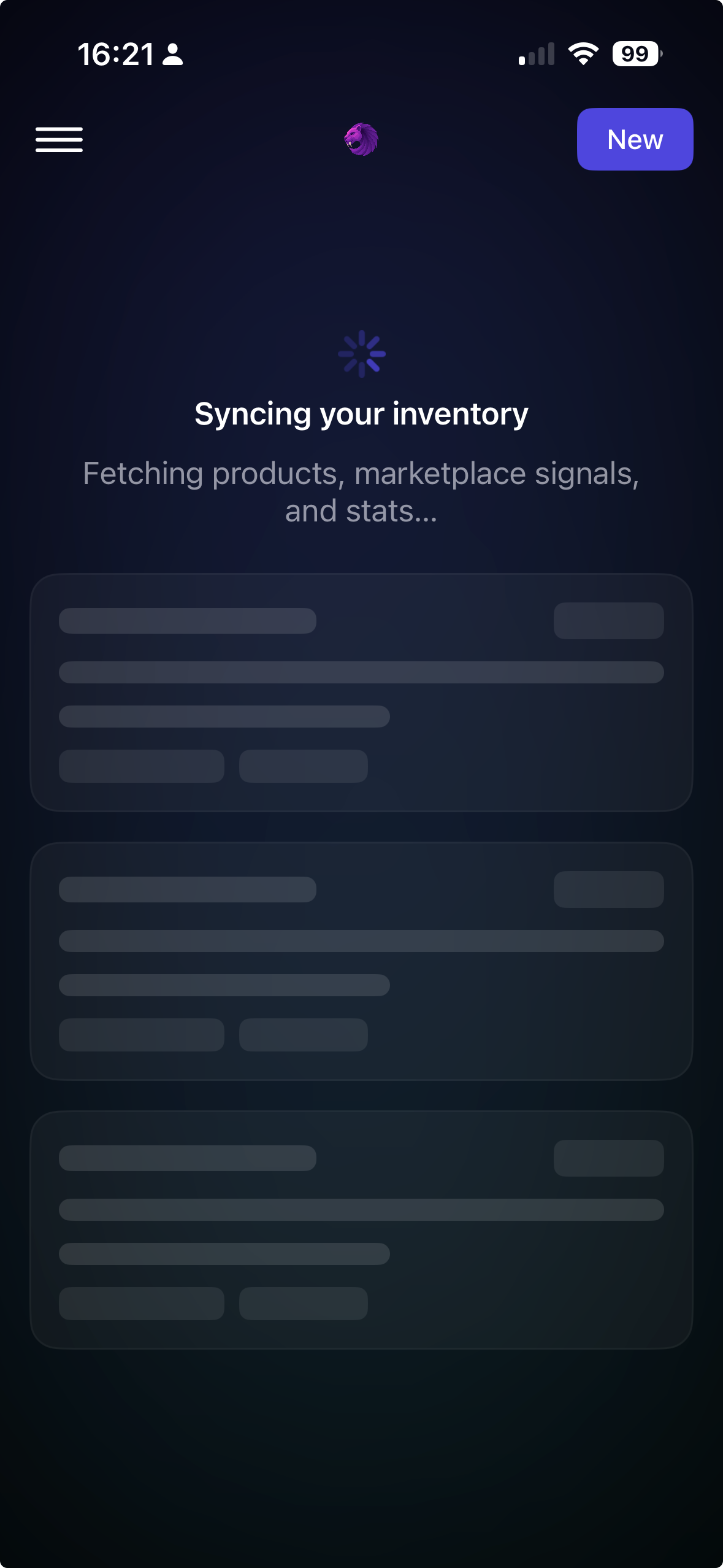 Real-time inventory synchronization across devices